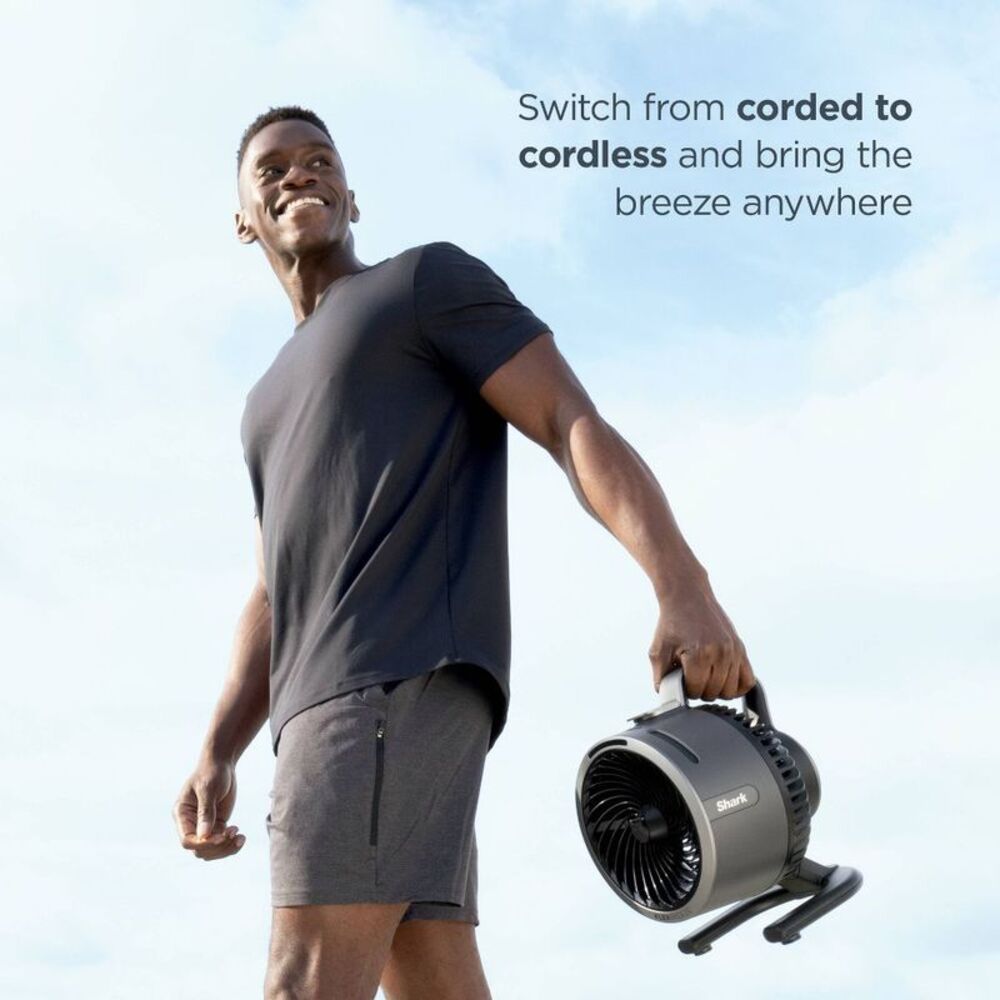 Open Box - Shark -  FlexBreeze HydroGo Ultra-Powerful Portable F Gray - Picture 7 of 8